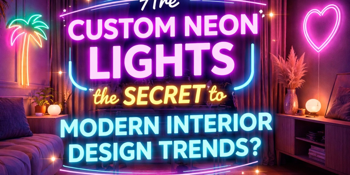 Can Custom Neon Lights Boost Your Business Visibility?