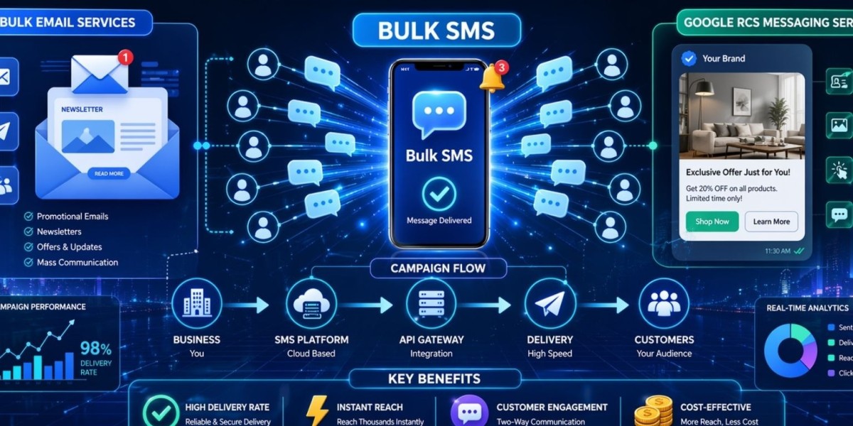 Leading Bulk SMS Services Provider in India for High-Performance Campaigns