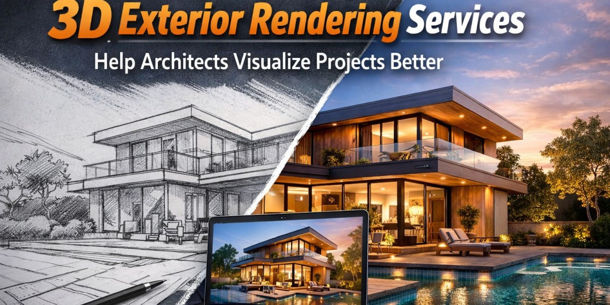 How 3D Exterior Rendering Services Help Architects Visualize Projects Better