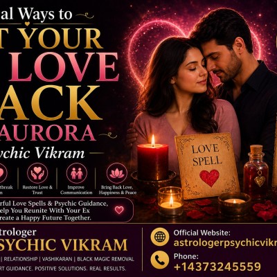 Real Ways to Get Your Ex Love Back in Aurora — Psychic Vikram Profile Picture