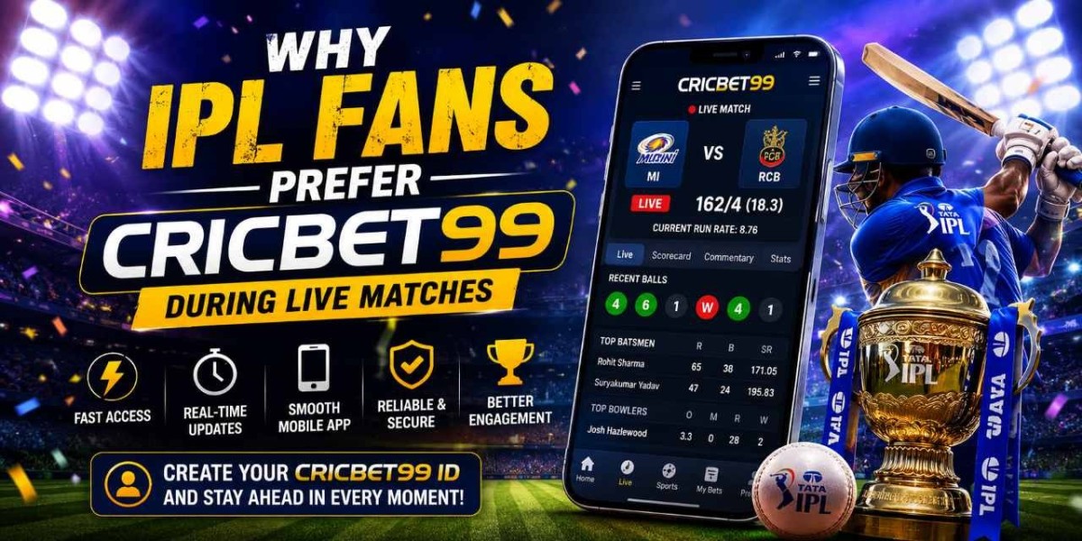 Why IPL Fans Prefer Cricbet99 During Live Matches