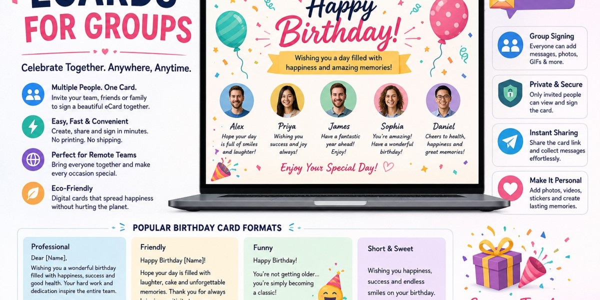 Ecards for Groups: The Best Way to Celebrate Team Moments and Group Meetings
