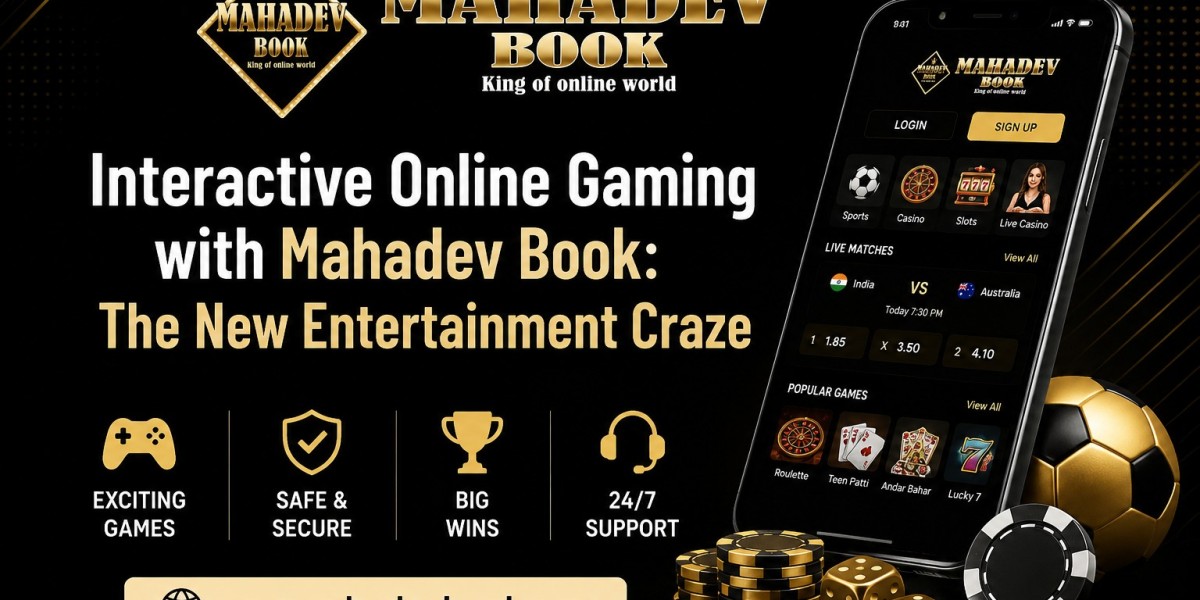 Interactive Online Gaming with Mahadev Book: The New Entertainment Craze