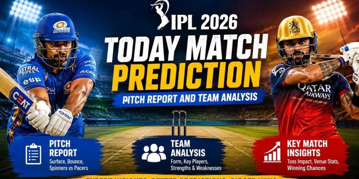Today Match Prediction IPL 2026: Pitch Report and Team Analysis