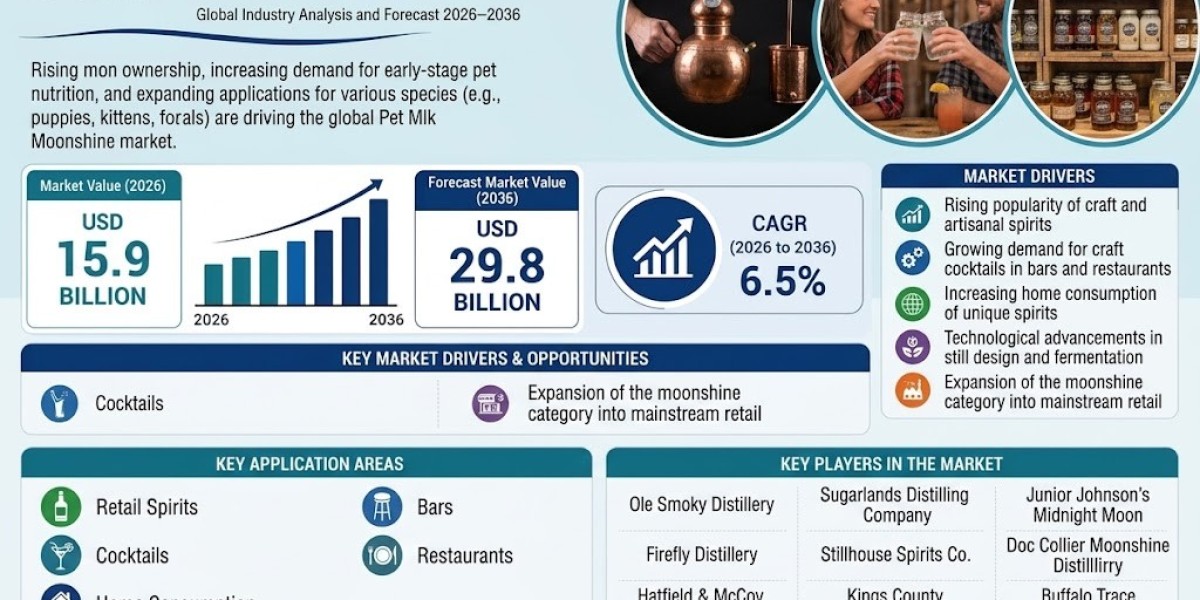 Moonshine Market Intelligence Report: Growth Trends and Forecast Analysis 2026 - 2036