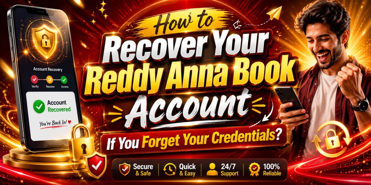 How to Recover Your Reddy Anna Book Account If You Forget Your Credentials?