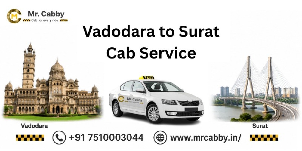 Vadodara to Surat Cab Service for One-Way and Round-Trip Travel