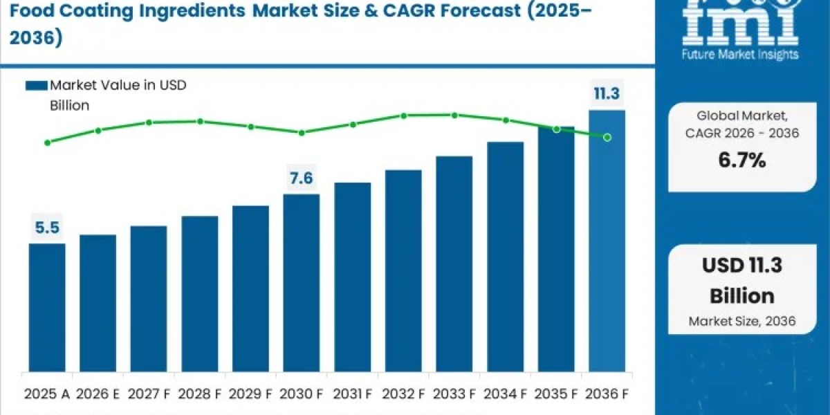 Global Food Coating Ingredients Market Analysis: Growth Scenario & Forecast 2036 | FMI