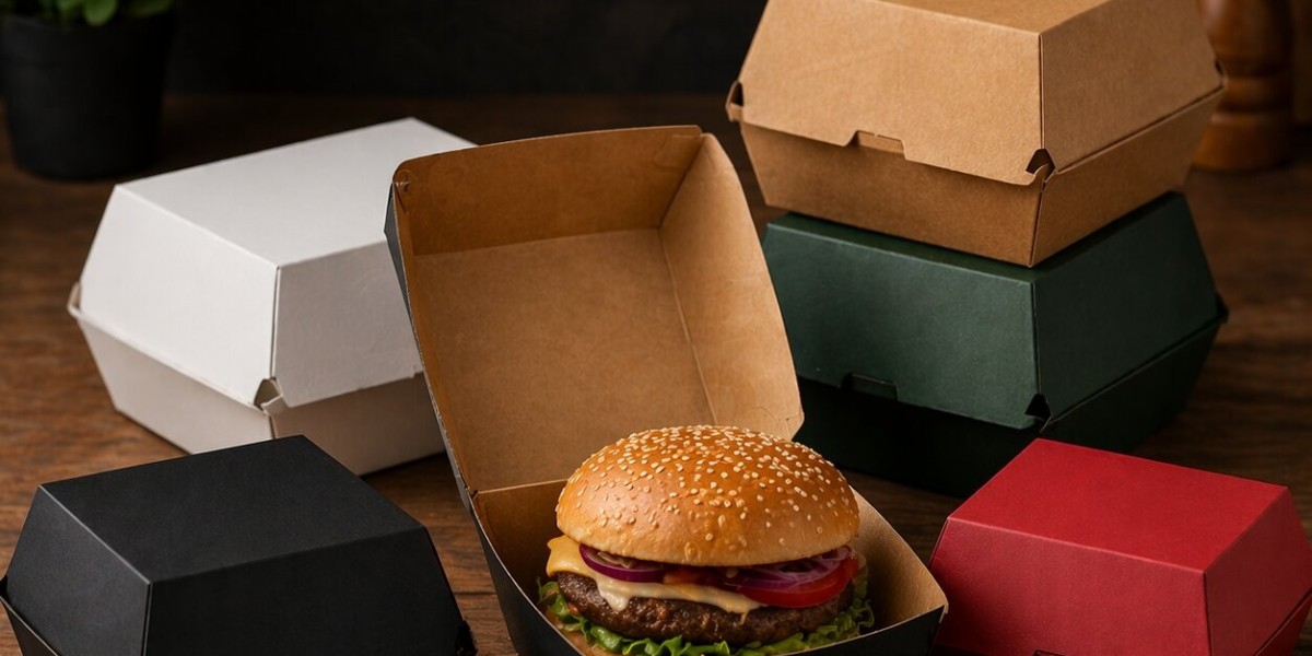 How to Choose Custom Burger Boxes – Smart Packaging for Fast Food Brands