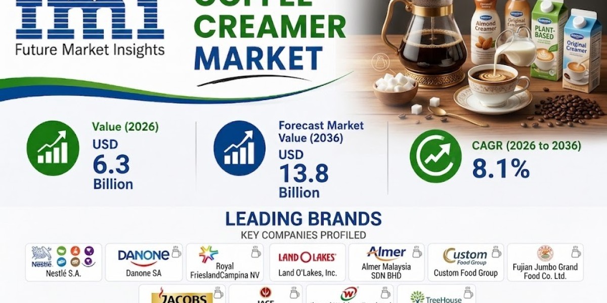 Creamer Market Expected to Hit USD 13.8 Billion by 2036