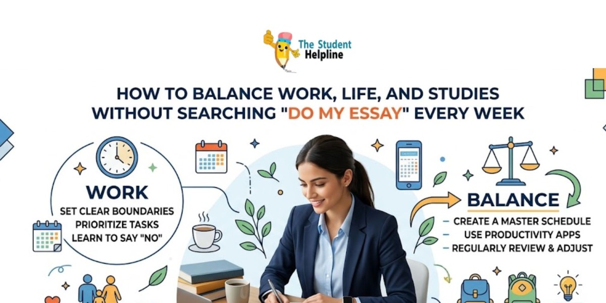 How to Balance Work, Life, and Studies Without Searching "Do My Essay" Every Week