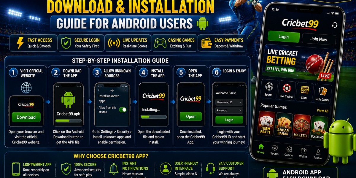 Cricbet99 App Download & Installation Guide for Android Users