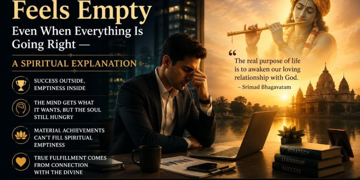Why Modern Life Feels Empty Even When Everything Is Going Right