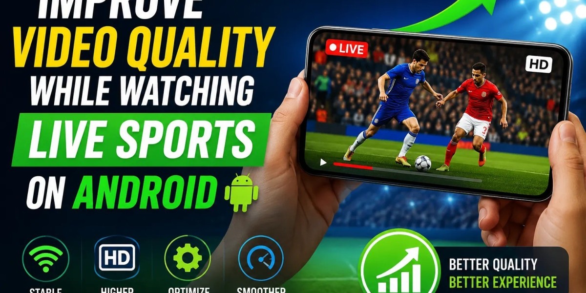 Så förbättrar du video kvalitet när du tittar på Live Sports on Android