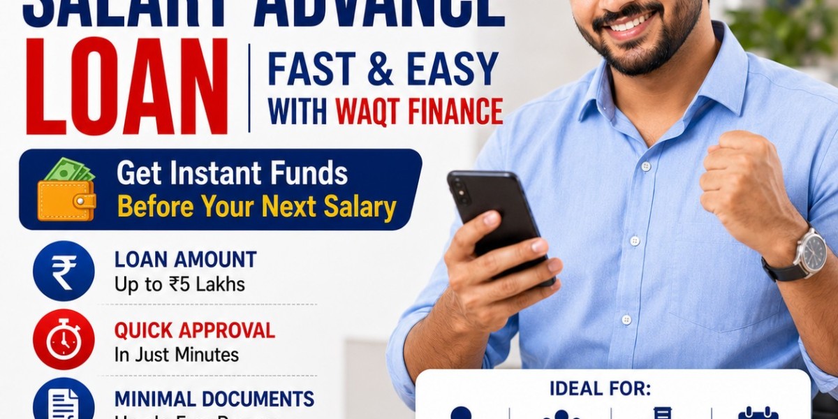 Salary Advance Loan – Fast & Easy with Waqt Finance