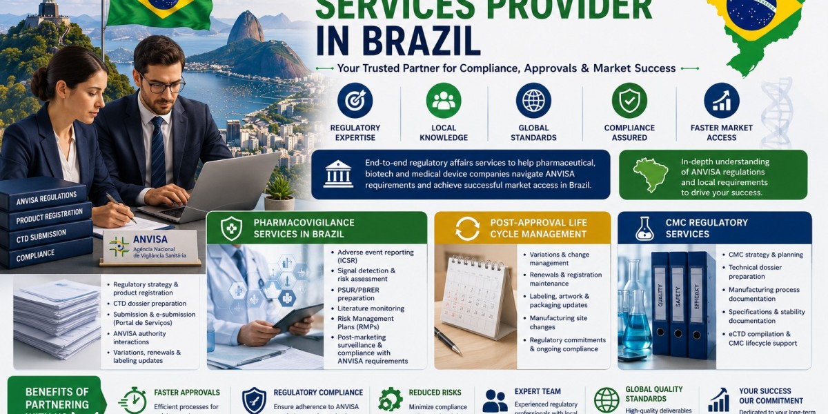 Regulatory Affairs Services Provider in Brazil: Accelerating Pharmaceutical Compliance and Market Success