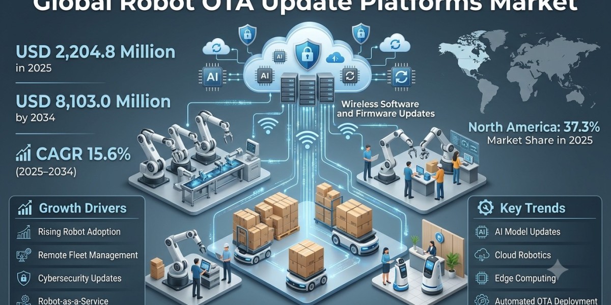 Robot OTA Update Platforms Market Size, Share, Trends & Forecast 2025–2034