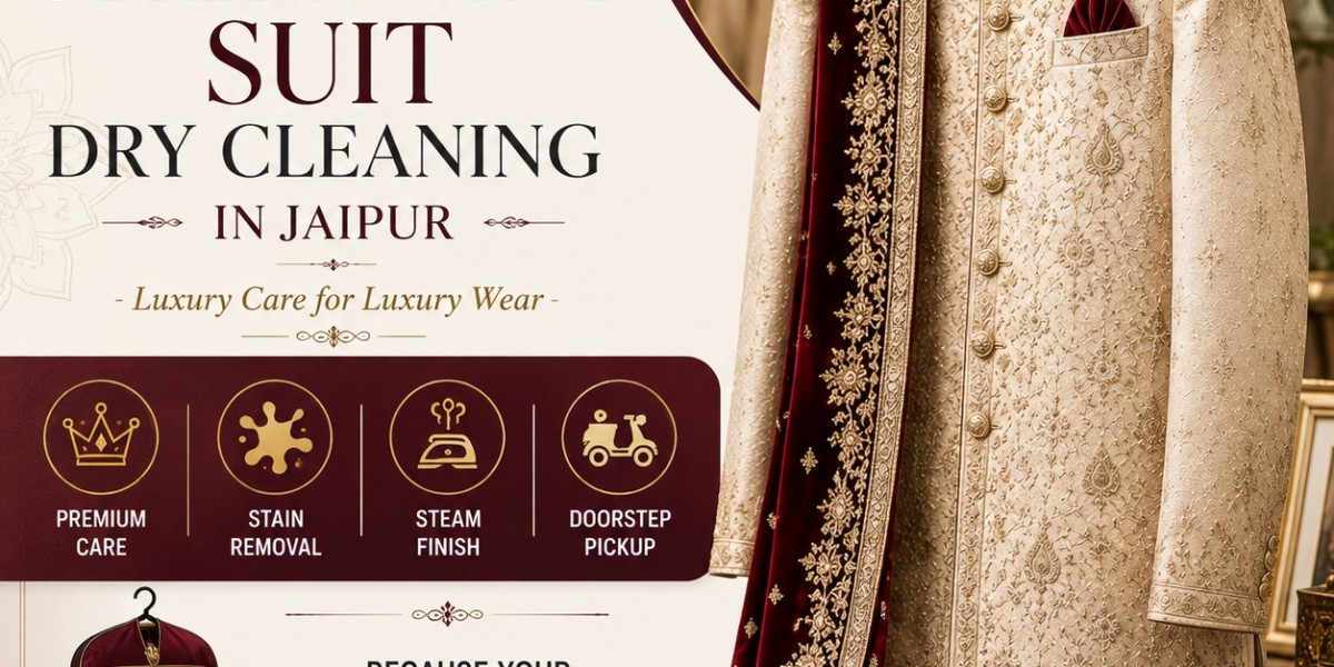 Extend the Life of Your Sherwani with Professional Dry Cleaning in Jaipur