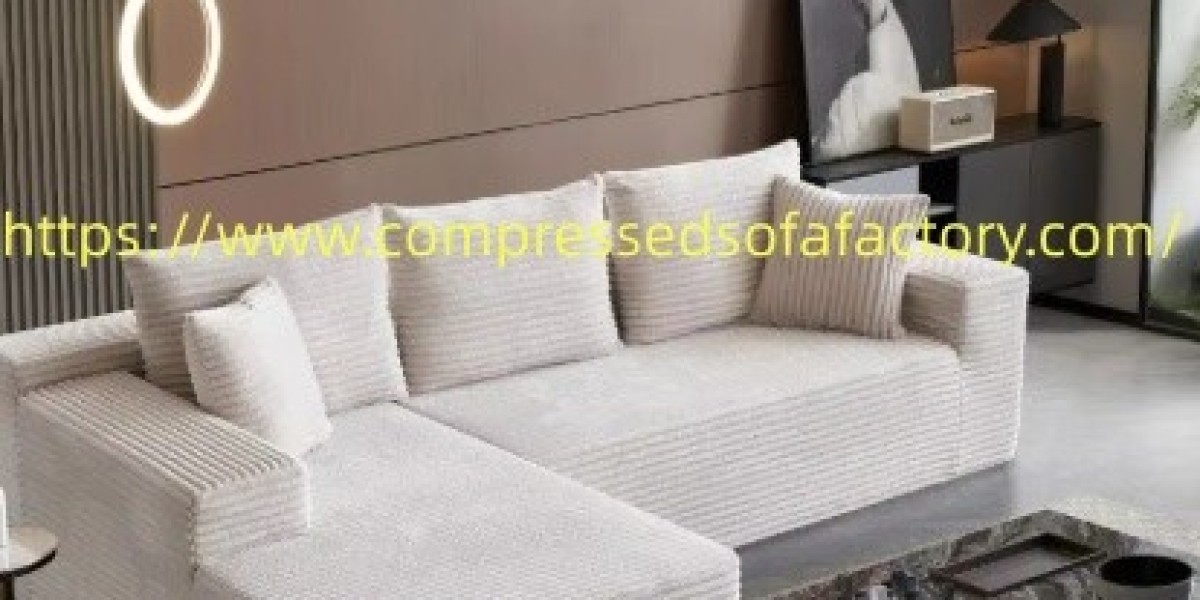 Can China Compressed Sofa Factory Furniture Suit Modern Apartments