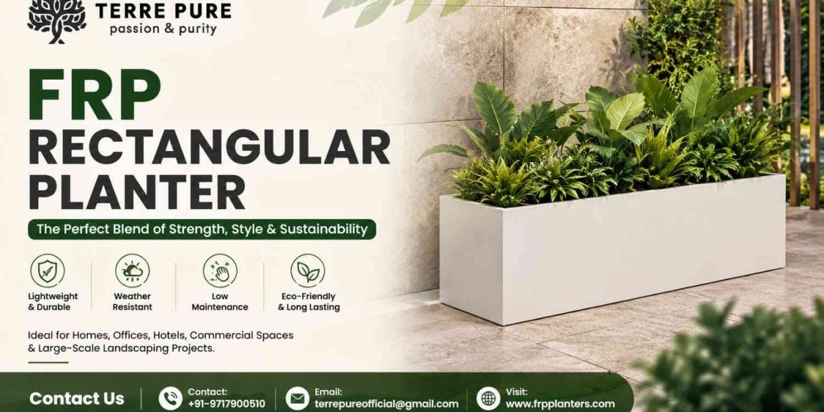 Upgrade Your Green Spaces with the Versatile FRP Rectangular Planter