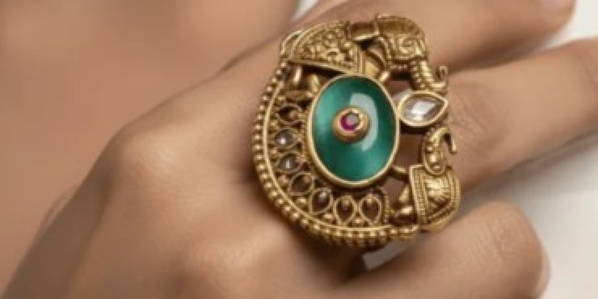 Buy Temple Ring Online India: Discover Traditional Elegance with Ruhratna
