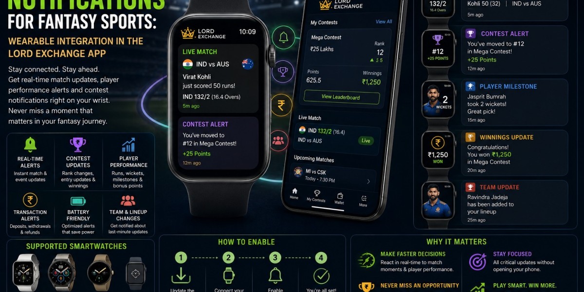Smartwatch Notifications for Fantasy Sports: Wearable Integration in the Lord Exchange App