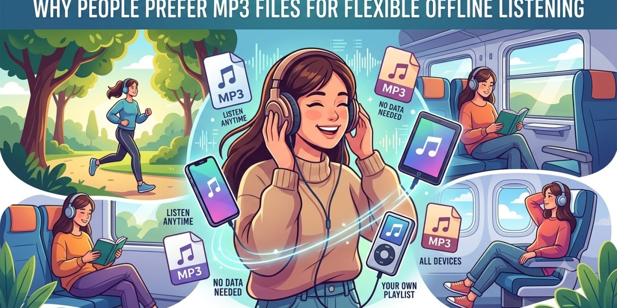 Why People Prefer MP3 Files for Flexible Offline Listening