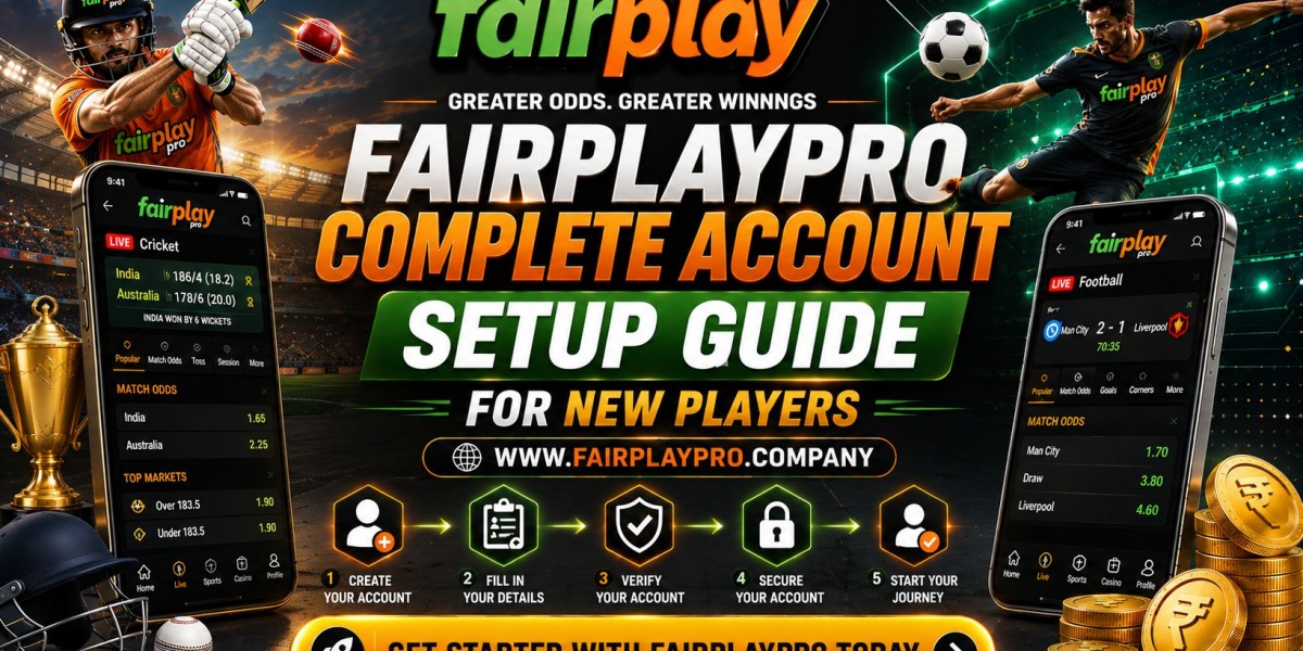 Fairplaypro Complete Account Setup Guide for New Players
