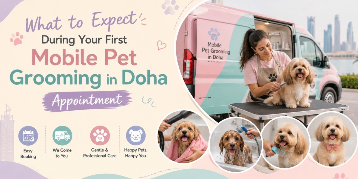 Dog and Cat Grooming with Professional Pet Groomers Doha