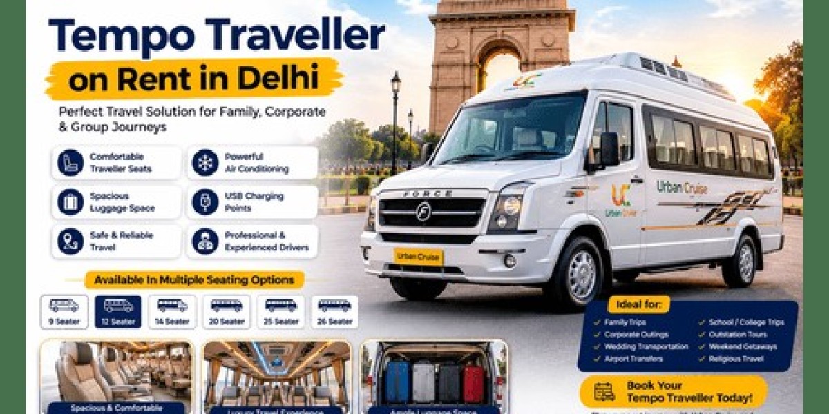Tempo Traveler on Rent in Delhi for Comfortable Group Travel