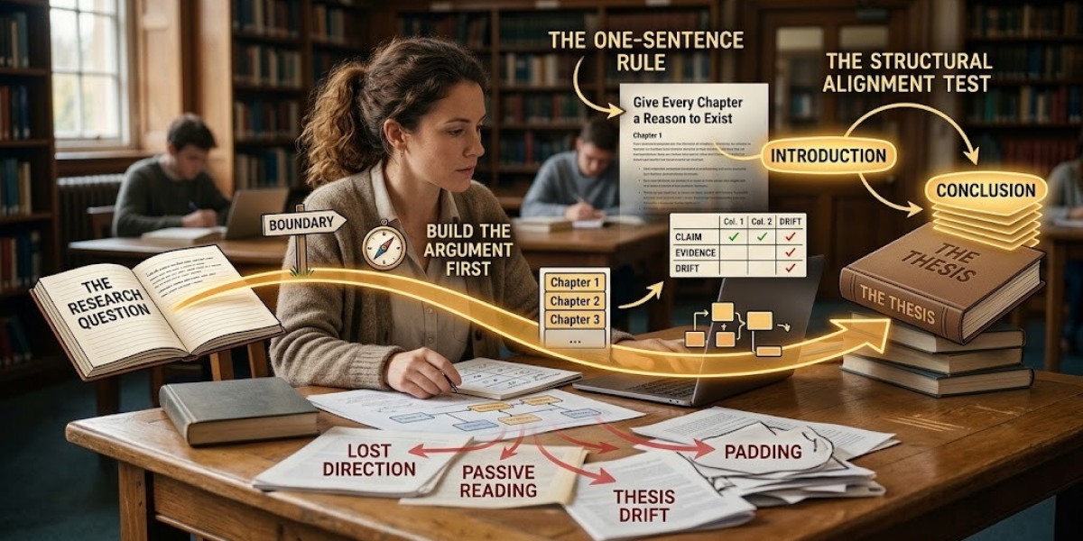 How to Turn a Research Question Into a Complete Thesis Without Losing Direction