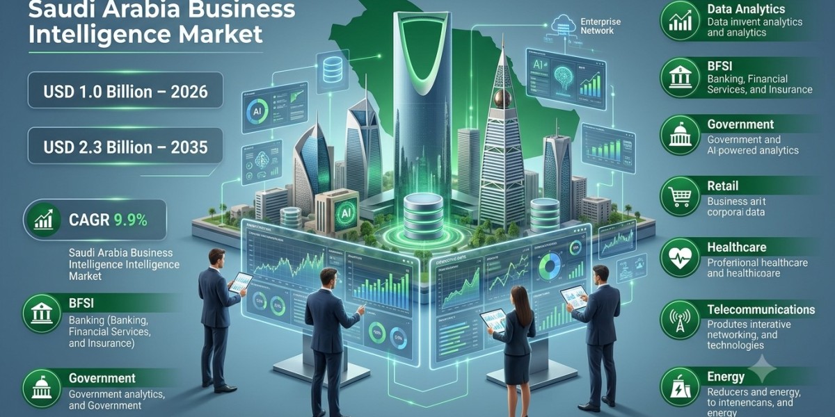 Saudi Arabia Business Intelligence Market Size, Share, Trends & Forecast 2026–2035