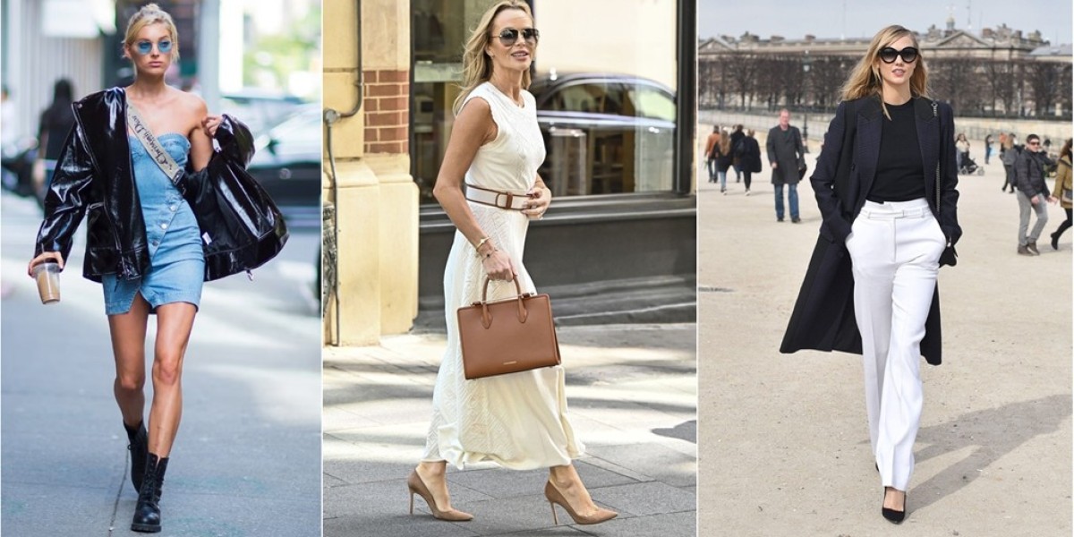 each Miu Miu outfit starts with a strong white