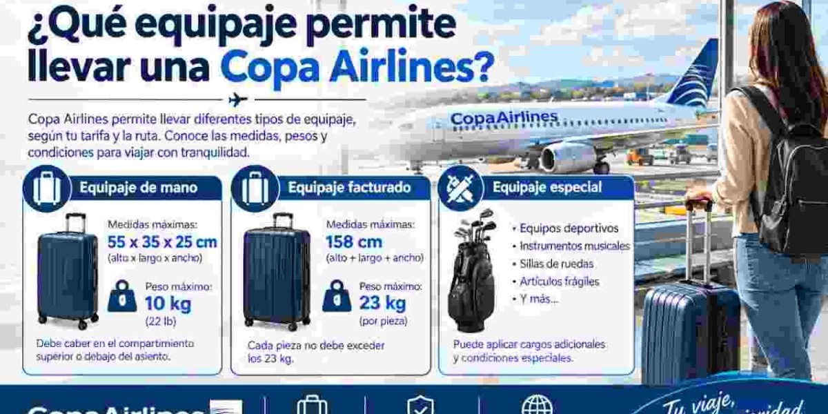 ¿Qué equipaje permite llevar una Copa Airlines?