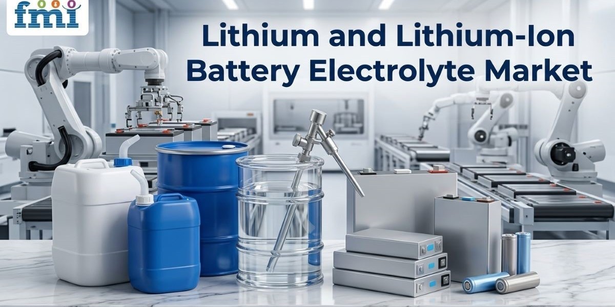 Lithium and Lithium-Ion Battery Electrolyte Market: Energy Storage Drives Demand 2026–2036