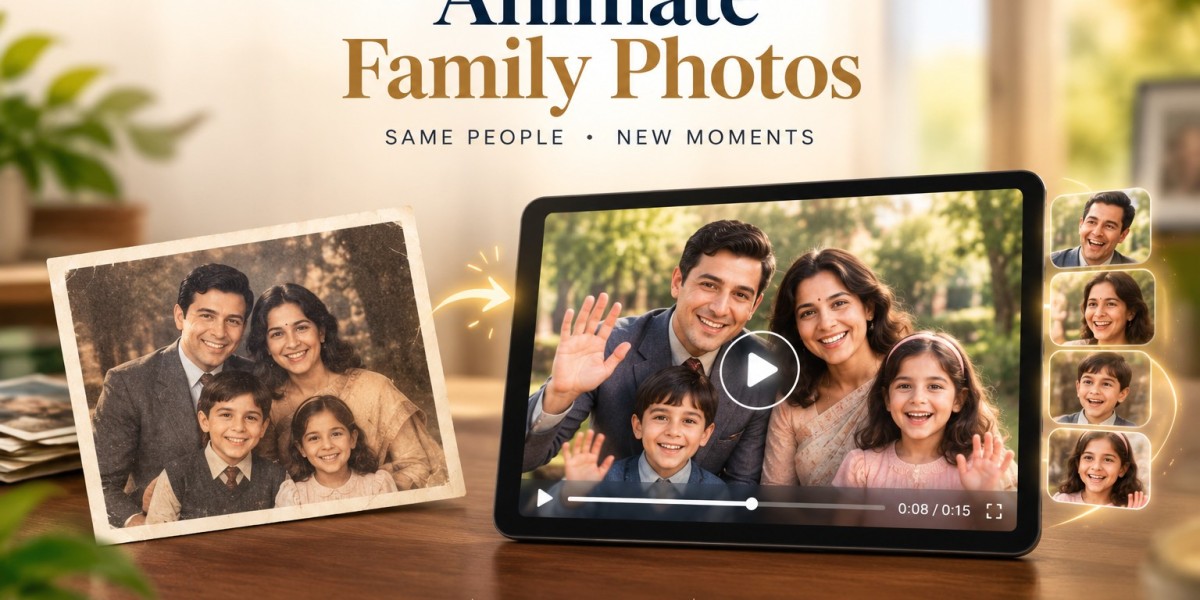 Animate Family Photos: Bring Your Cherished Memories to Life with AI